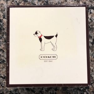 Leather Coach Dog Collar & Leash